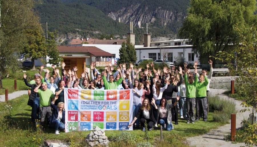 Gemeinsam mit seinem #teamhollu lebt das Familienunternehmen die 17 Nachhaltigkeitsziele der Vereinten Nationen (SDGs).